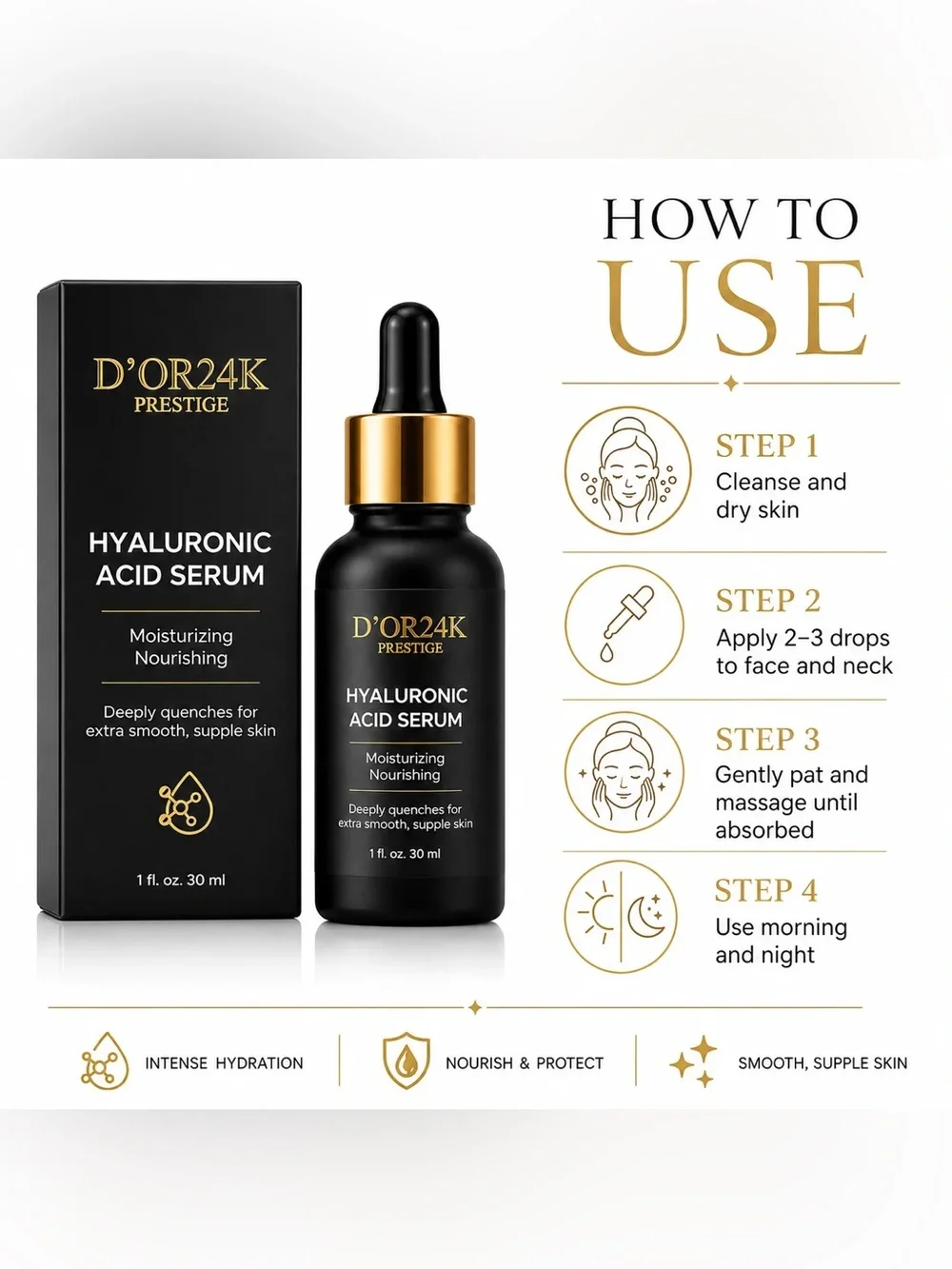 D’or24k Hyaluronic Acid Serum